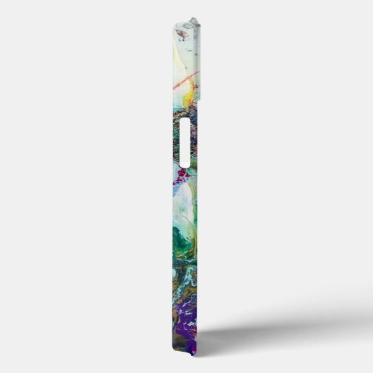 Hummingbird tuin abstract schilderij Case-Mate iPhone case (Achterkant / Rechts)