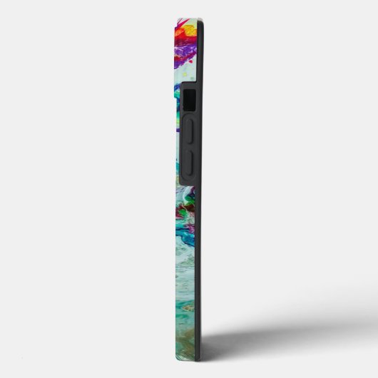 Hummingbird tuin abstract schilderij Case-Mate iPhone case (Achterkant / Links)