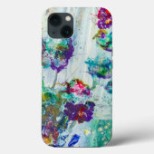 Hummingbird tuin abstract schilderij Case-Mate iPhone case (Achterkant)