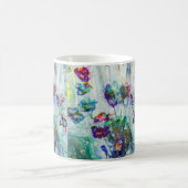 Hummingbird tuin abstract schilderij koffiemok (Center)