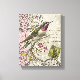  Hummingbird...uitgerekt canvas Afdruk
