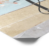 Hummingbird vandaag kies ik Joy Housewarming Gifts Poster (Hoek)