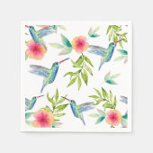 Hummingbird Verjaardag Party Douche Servet (Voorkant)