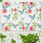 Hummingbird Verjaardag Party Douche Theedoek (Gevouwen)