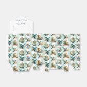 Hummingbird Verjaardag Tea Party Bedankdoosjes (Uitgevouwen)