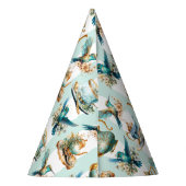 Hummingbird Verjaardag Tea Party Feesthoedjes (Achterkant)