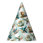 Hummingbird Verjaardag Tea Party Feesthoedjes (Links)