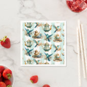 Hummingbird Verjaardag Tea Party Servet (Insitu)