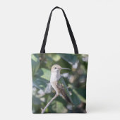 Hummingbird Vintage Kunst Tas Moederdag Cadeau (Achterkant)