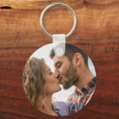 Hummingbird Voeg foto toe Monogram Naam Sleutelhanger (Achterkant)