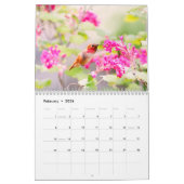 Hummingbird Wall Agenda Kalender (Feb 2026)