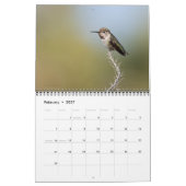 Hummingbird Wall Agenda Kalender (Feb 2027)