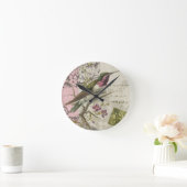  Hummingbird...wandklok Ronde Klok (Huis)