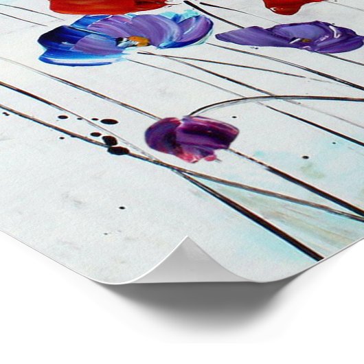 Hummingbird Wat een geweldige opwarming van het le Poster (Hoek)