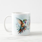 Hummingbird Watercolor Koffiemok (Links)