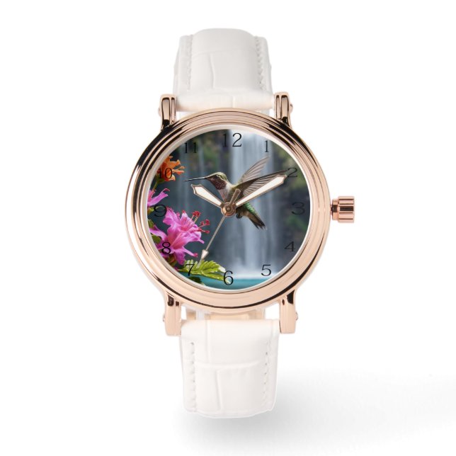 Hummingbird Waterfall Park, Horloge (Voorkant)