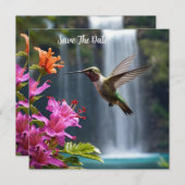 Hummingbird Waterfall Park, Save The Date (Voorkant / Achterkant)