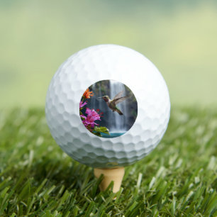 Hummingbird-watervallenpark, golfballen