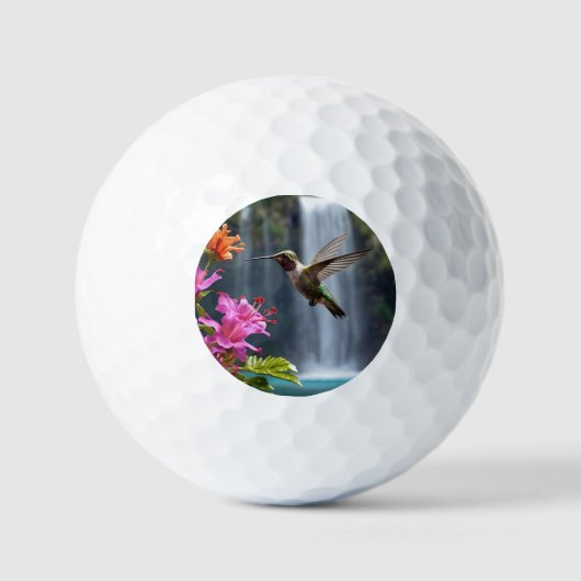 Hummingbird-watervallenpark, golfballen (Voorkant)