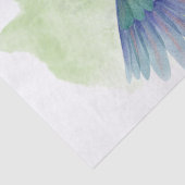 Hummingbird Waterverf Art Tissuepapier (Detail)