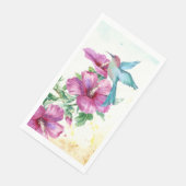 Hummingbird Waterverf Paper Guest Towel | Napkin Servet (Hoek)