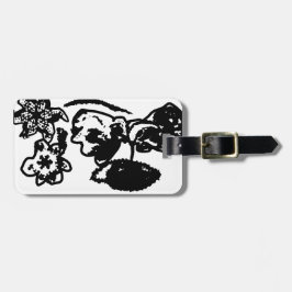 Hummingbird Wedding Bagagelabel