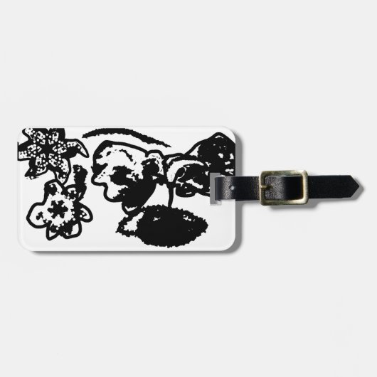 Hummingbird Wedding Bagagelabel (Voorkant horizontaal)