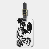 Hummingbird Wedding Bagagelabel (Voorkant verticaal)