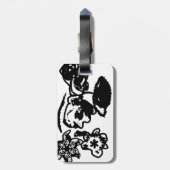 Hummingbird Wedding Bagagelabel (Achterkant verticaal)