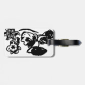 Hummingbird Wedding Bagagelabel (Achterkant horizontaal)