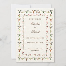 Hummingbird Wedding Bewaar de datum