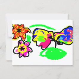 Hummingbird Wedding Briefkaart