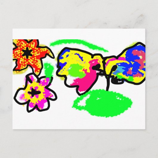 Hummingbird Wedding Briefkaart (Voorkant)