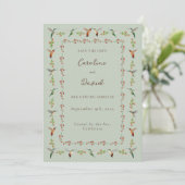 Hummingbird Wedding Save the Date (Staand voorkant)