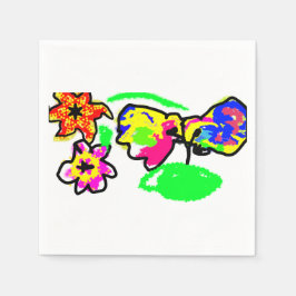 Hummingbird Wedding Servet