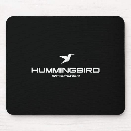 Hummingbird Whisperer Shirt Hummingbird Gift Men W Muismat (Voorkant)