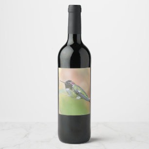 Hummingbird Wijnlabel Wijn Etiket