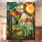 Hummingbird Window Cling Raamsticker (Vel 2)