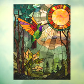 Hummingbird Window Cling Raamsticker (Vel 3)