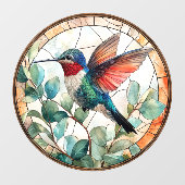 Hummingbird Window Cling Raamsticker (Vel)
