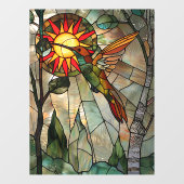 Hummingbird Window Cling Raamsticker (Vel)