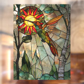 Hummingbird Window Cling Raamsticker (Vel 2)