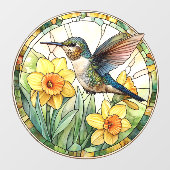 Hummingbird Window Cling Raamsticker (Vel)