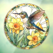 Hummingbird Window Cling Raamsticker (Vel 3)