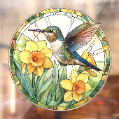 Hummingbird Window Cling Raamsticker (Vel 2)