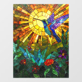 Hummingbird Window Cling Raamsticker (Vel)