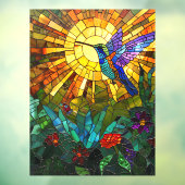 Hummingbird Window Cling Raamsticker (Vel 3)