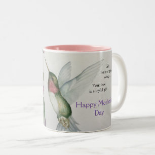 Hummingbird Wings Moederdag Mok Joyful Love
