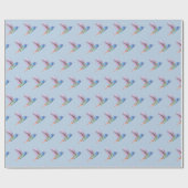 Hummingbird Wrapping Paper Gift Wrap Birthday Cadeaupapier (Vlak)