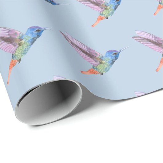Hummingbird Wrapping Paper Gift Wrap Birthday Cadeaupapier (Rol Hoek)